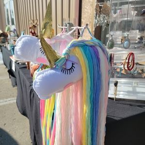 Girl's Unicorn Clip Holder